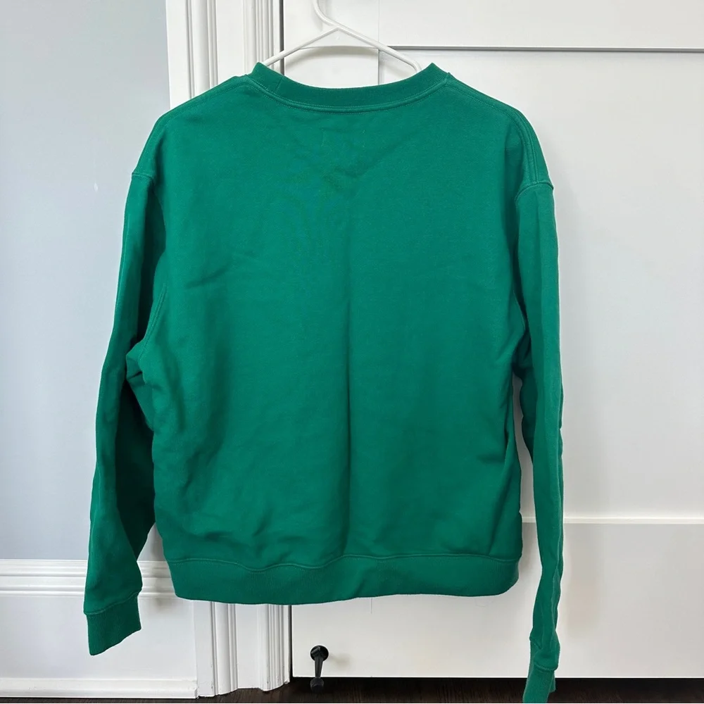 SET Active💚 Heavyweight Sweats Green Crewneck - Picture 5 of 8